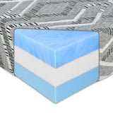 3 foam layers